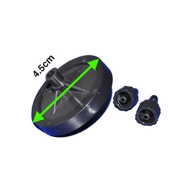 black UV 4.5cm disk filter — Disk ink filter -UV inks for DTG & DTF printers